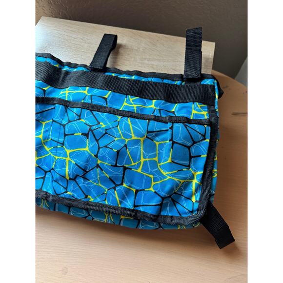 Stroller Organizer Bag – Blue Geometric Pattern - Picture 5 of 10